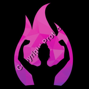 Woman on fire kids singlet Design