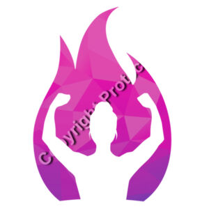 Woman on fire kids singlet Design