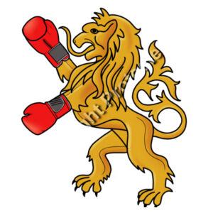 boxing lion2 Design