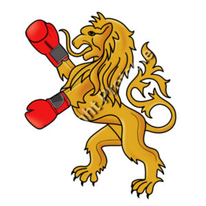 boxing lion Design