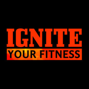 Ignite your fitness orange Design